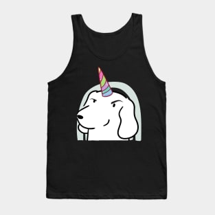 Funny Sad dog t-shirt Tank Top